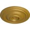 Ekena Millwork Traditional Ceiling Medallion (Fits Canopies up to 4"), 14 3/4"OD x 1 3/4"P, Pharaohs Gold CM14TRPGS - alternate 3